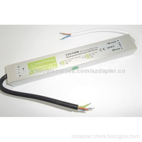 LED Driver, 12/24V, 200W, IP67, CE- and RoHS-marked